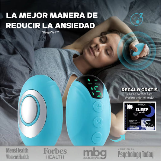 SleepWell™ –  Dispositivo calmante contra la Ansiedad y el Insomnio  + REGALO