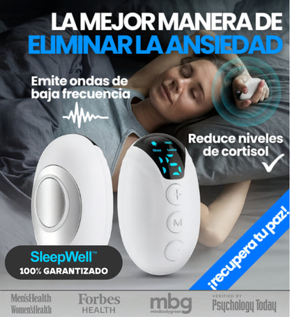SleepWell™ –  Dispositivo calmante contra la Ansiedad y el Insomnio