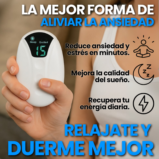 SleepWell™ –  Dispositivo calmante contra la Ansiedad y el Insomnio